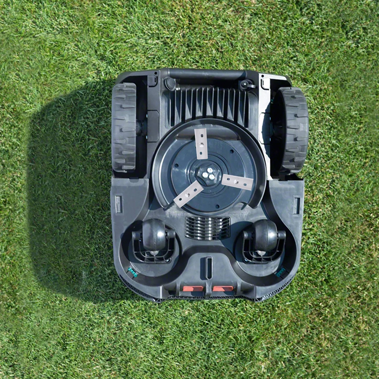 6 Pack Grass Trimmer Blade Lawn Mower Replacement Trimmer Cutter Piece for ALKO Robolinho Lawn Mowers Garden Lawnmower Tools