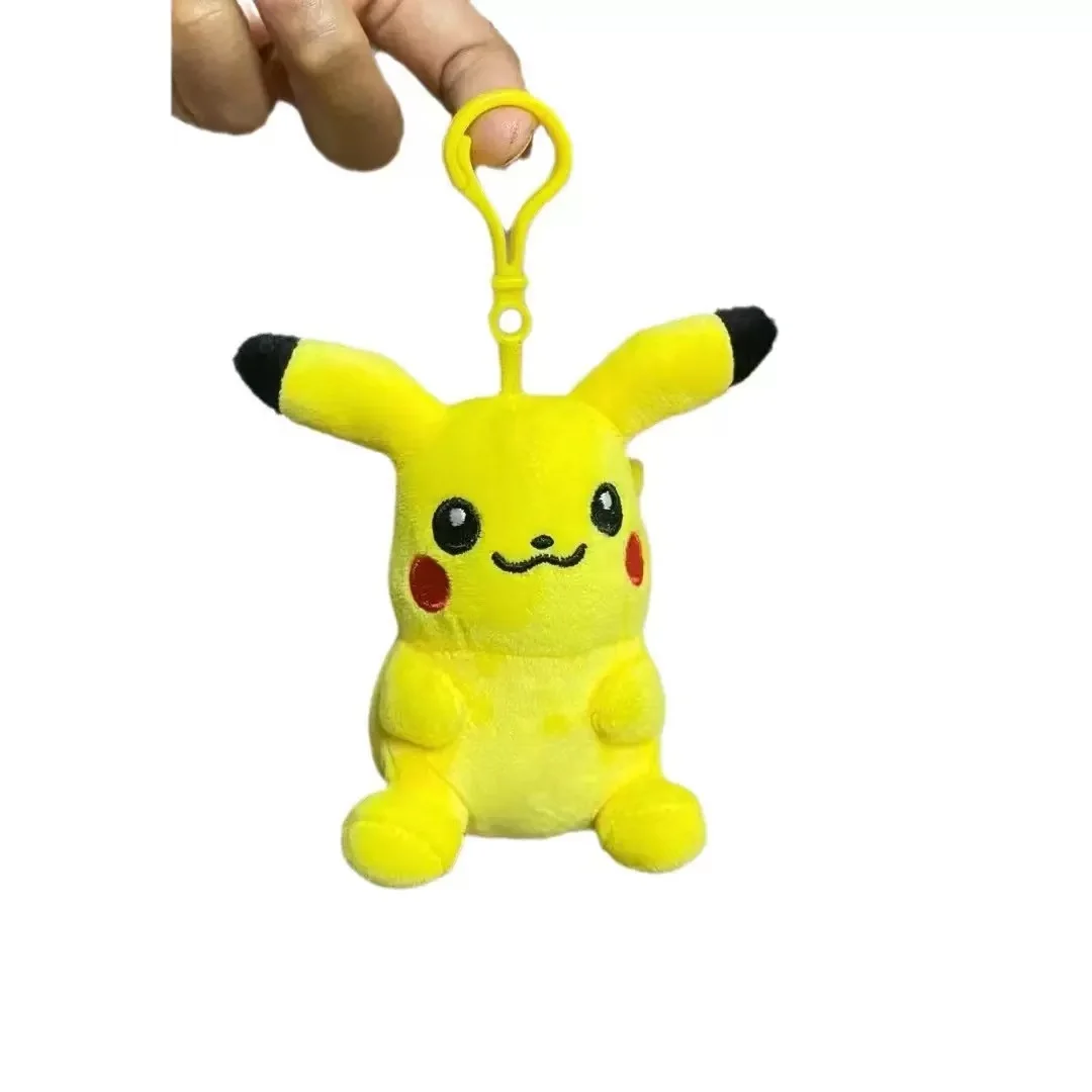 

Pokemon Pikachu Plush Cartoon Toys Keychain Pendant Doll Anime Figures Kids Toy Xmas Gift