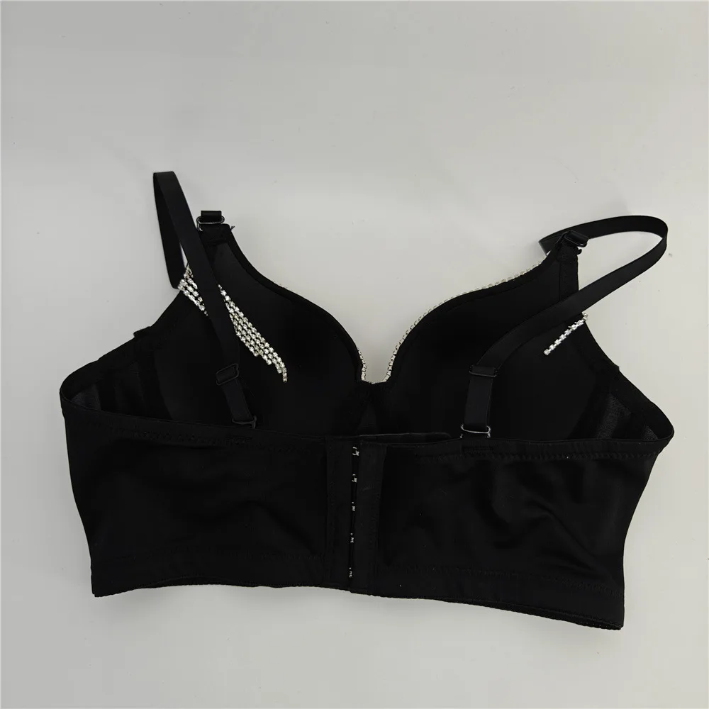 

Fashion Electronic Music Festival Nightclub Sexy Pendant Chain Fishbone Bra