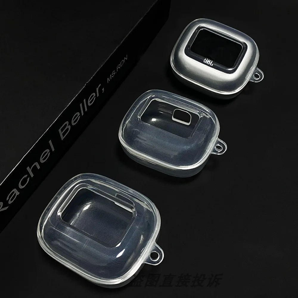 Clear Case for JBL LIVE BUDS 3 Protective Transparent TPU Covers JBL Live Beam 3 Shell Headphone Portable Shell