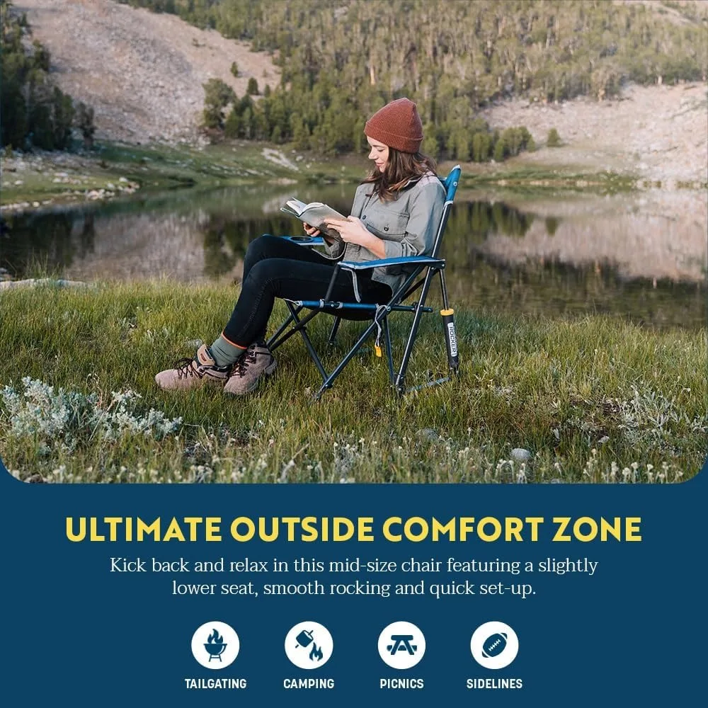 كرسي هزاز خارجي GCI OUTDOOR مع حامل مشروبات