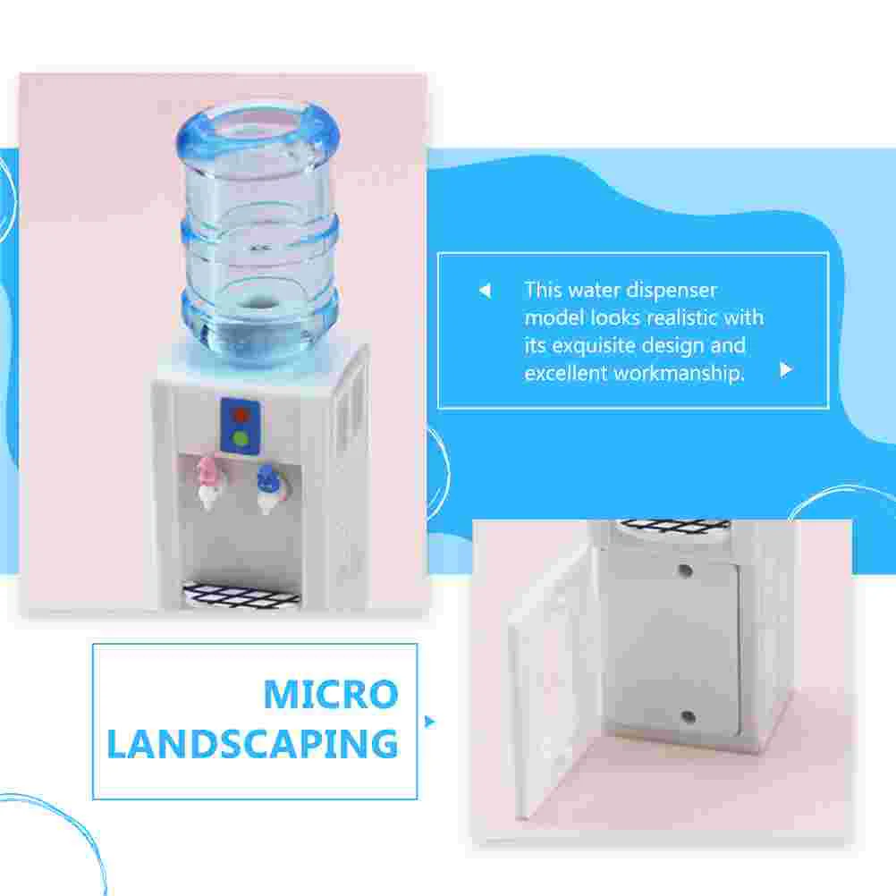 Waterdispenser Model Huis Decoratie Miniatuur Indeling Accessoires Abs Speelgoed