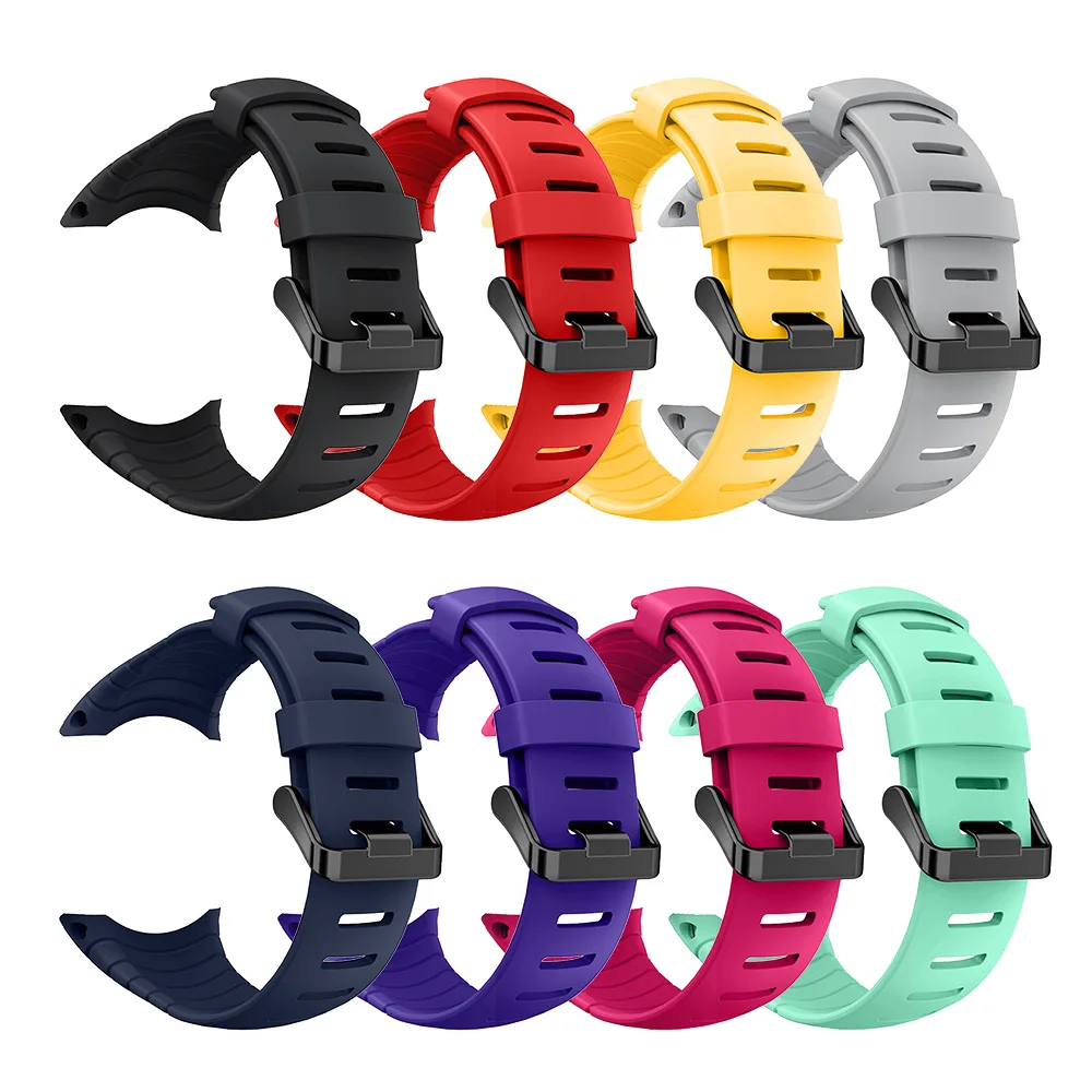 Silicone Watchband Strap For Suunto Core Smart Watch Band