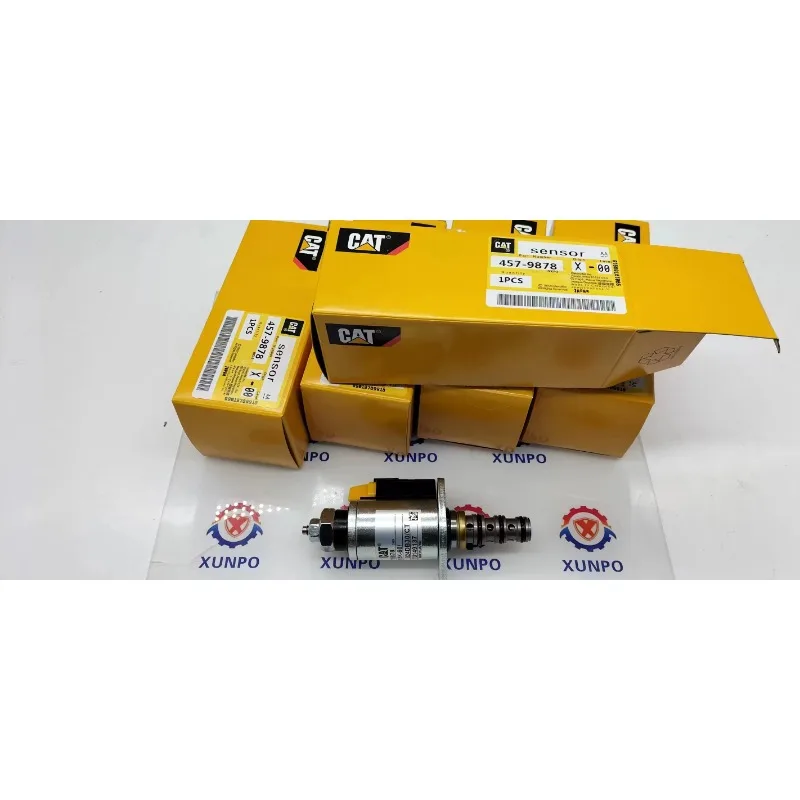 CAT Original  Solenoid Valve 4579878 457-9878 for E330D E336D E320C E320D Excavator