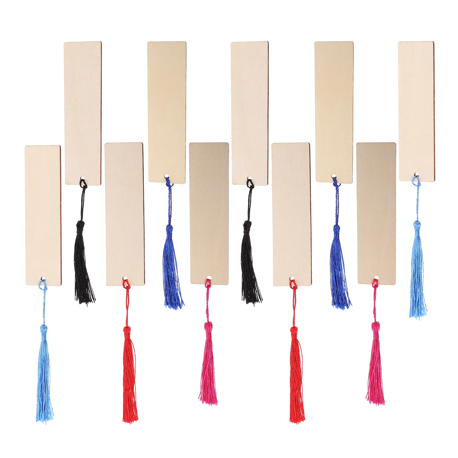 20 مجموعات من الإشارات المرجعية الخشبية الفارغة غير المطلية DIY الإشارات المرجعية الفارغة للرسم اليدوي تلوين الرسم الحرفية الهدايا الديكور