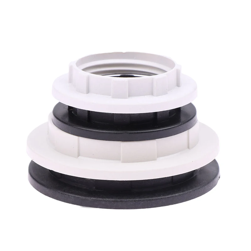 5 قطعة E14 / E27 عاكس الضوء طوق خواتم الخيوط الشمعدانات قاعدة التجنيب قفل ضوء ظلال المقبس تقليل حلقة لمبة حامل #4