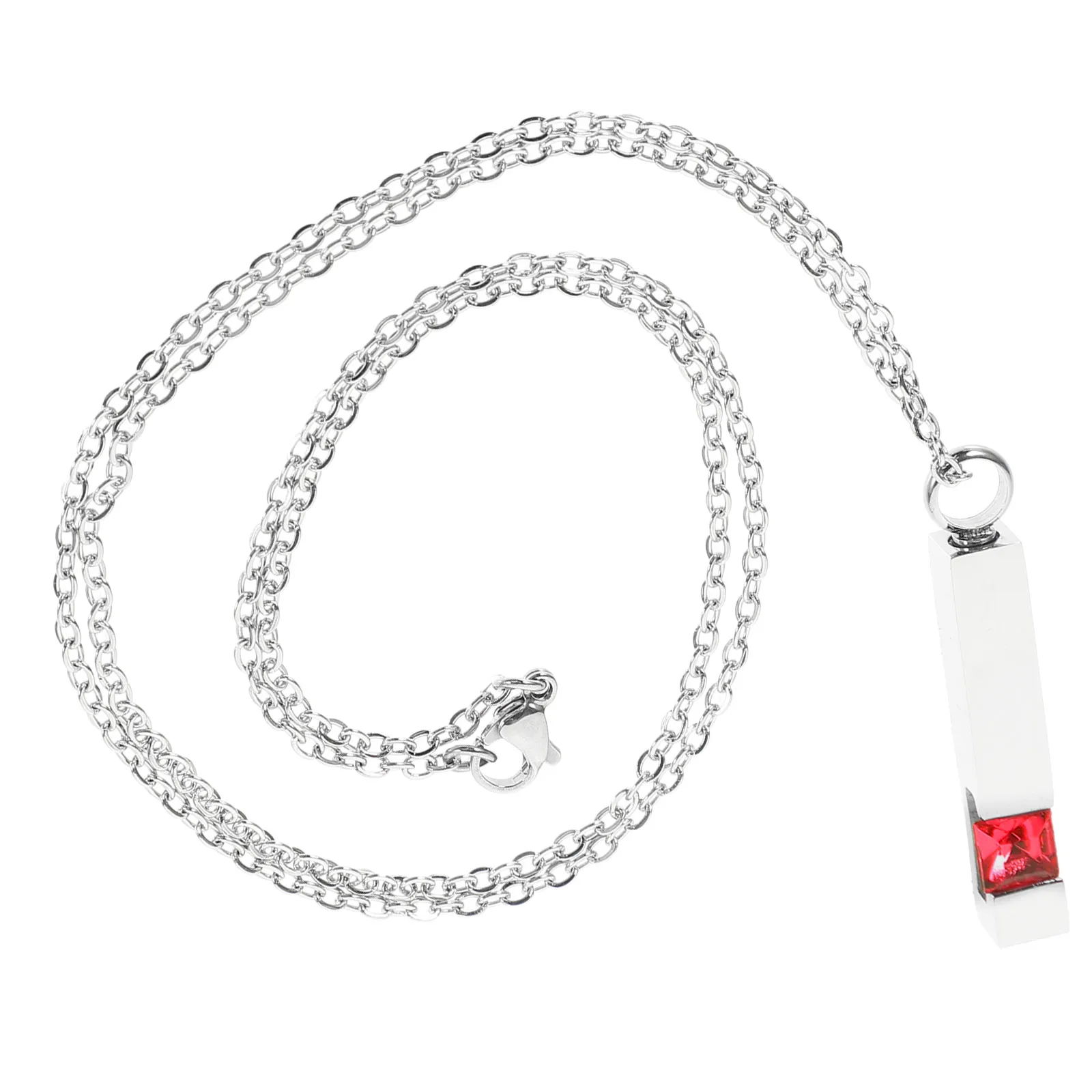 

Stainless Steel Ashes Necklace for Men Women Openable Pendant Urn Keepsake to Store Loved Ones Ashes Memorial Cremation Silver