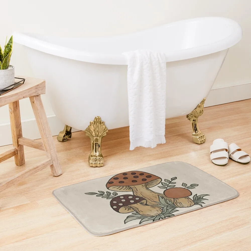 

Merry Mushroom Bath Mat Modern Bathroom Accessories Bath Room Acessories Rug Foot Mat