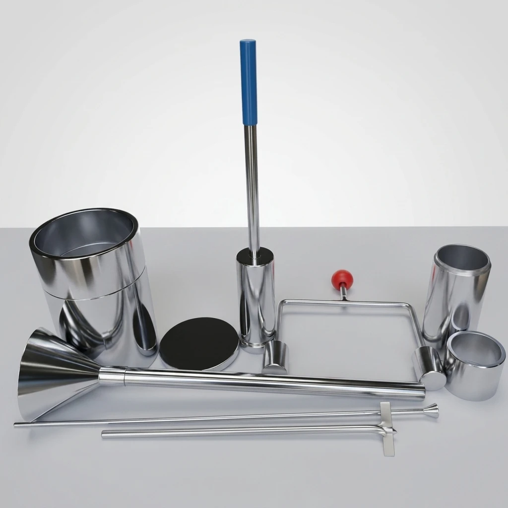 Manual Relative Density Test Apparatus for Sand Maximum and Minimum Density Testing