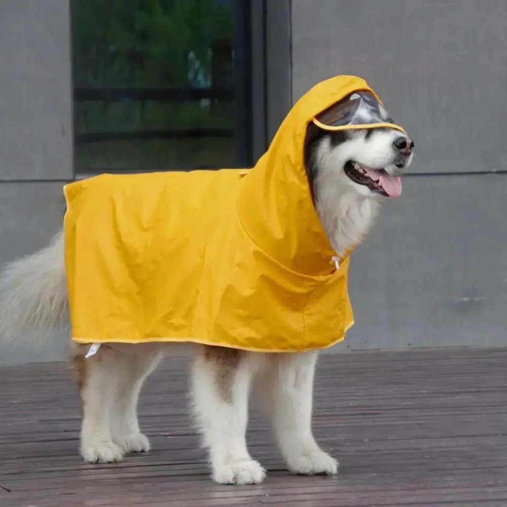 

Fashion Dog Apparel Clothes Coat For Small Medium Large Dogs Waterproof Pet Supplies Pet Rain Jacket Dog Raincoat Dog Clothes