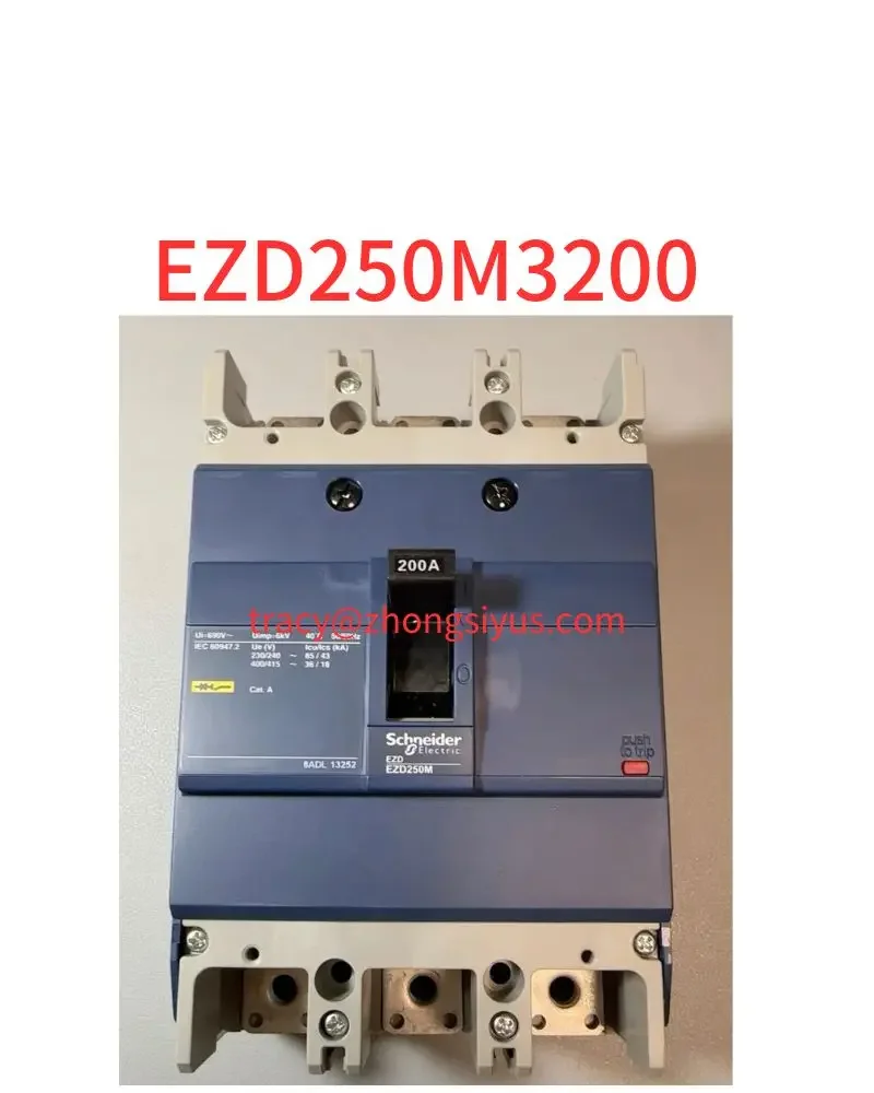 New EZD250M3200 plastic case circuit breaker