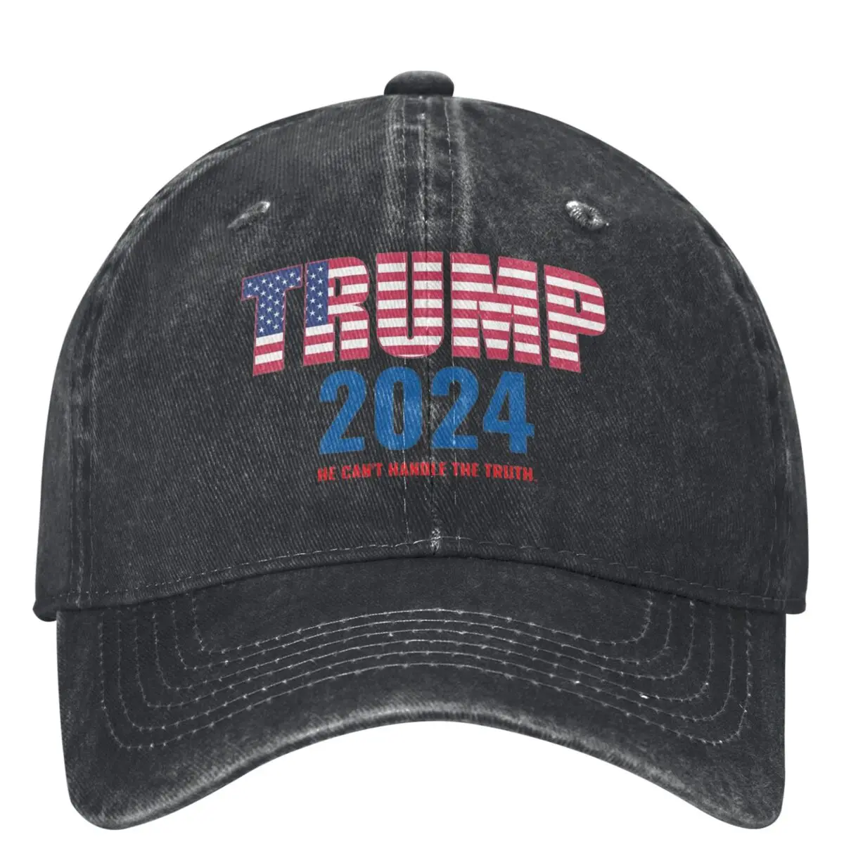 Vote President Trump 2024 Election Outfits Men Women Baseball Caps Distressed Denim Hats Cap Vintage Outdoor Summer Sun Cap