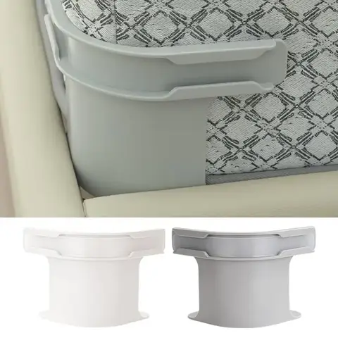 4pcs 헤비 듀티 침대 시트 코너 강화제 클립 고품질 재료 보호 장치 용 내구성 있고 신뢰할 수있는 침대 시트 그리퍼
