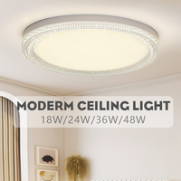 Modern Led Ceiling Lamp Round Ceiling 18W 24W 36W 48W Voltage 85-265V Ceiling Lights for Bedroom Living Room Decoration