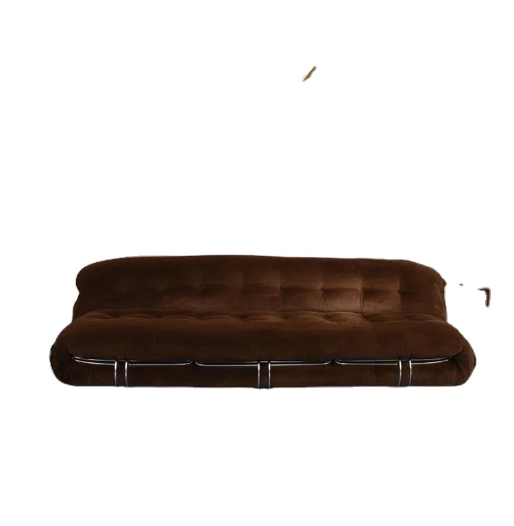 Sofá de sala de estar estilo europeo Soriana sofá arte gran oferta conjunto moderno sofá Chesterfield opcional