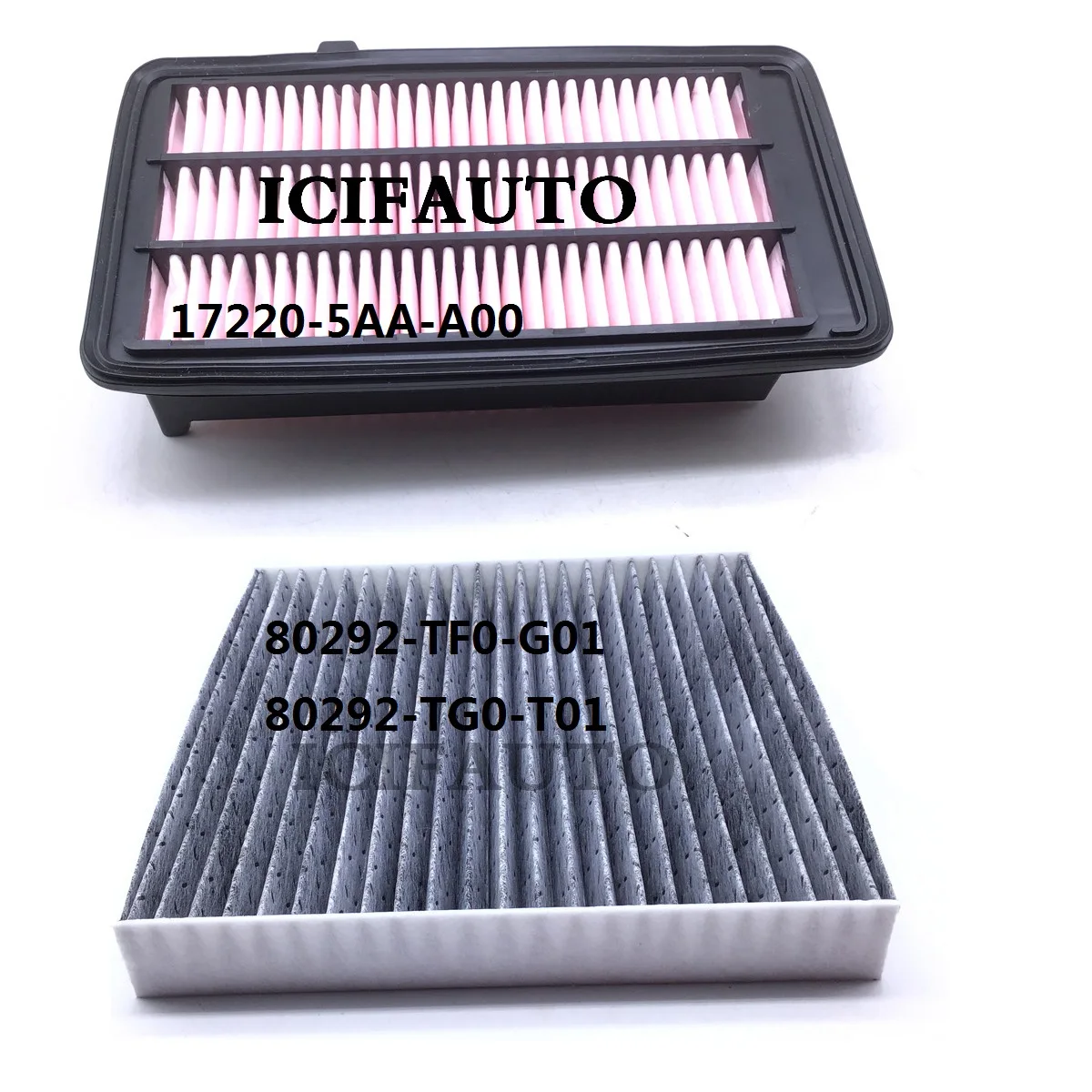 17220-5AA-A00 80292-TF0-G0 COMBO AIR FILTER & CABIN FILTER SET For 2017 - 2022 HONDA CR-V CRV Civic 1.5L Turbo