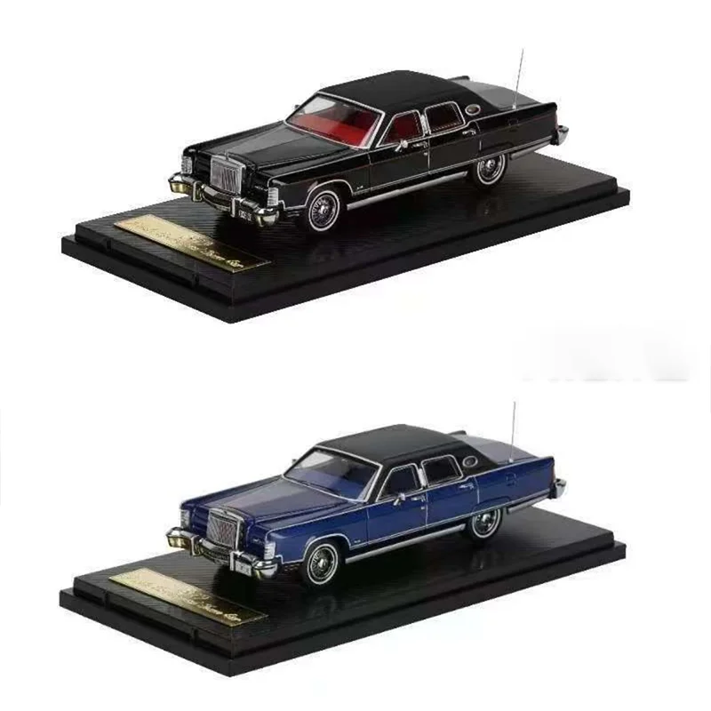 New In Stock 1:64 Sun Star 1979 Lincoln Continental City Simulation Alloy Miniature Die-Cast Car Model Children'S Christmas Gift