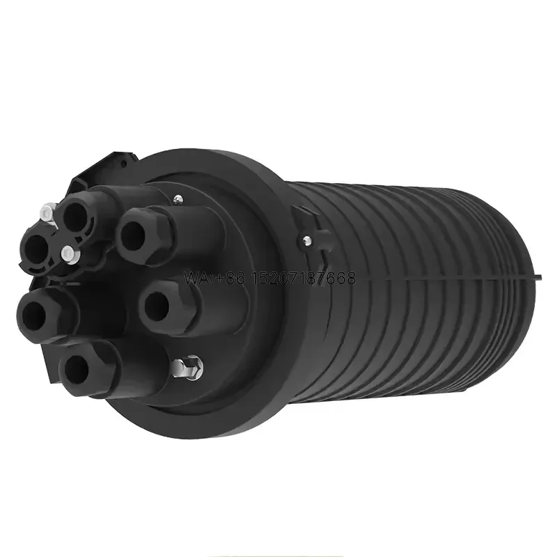 Wmwmnu 144 Cores Fiber Optic Cable Splice Junction Box Cable Joint Closure Equipment with Protective Enclosure