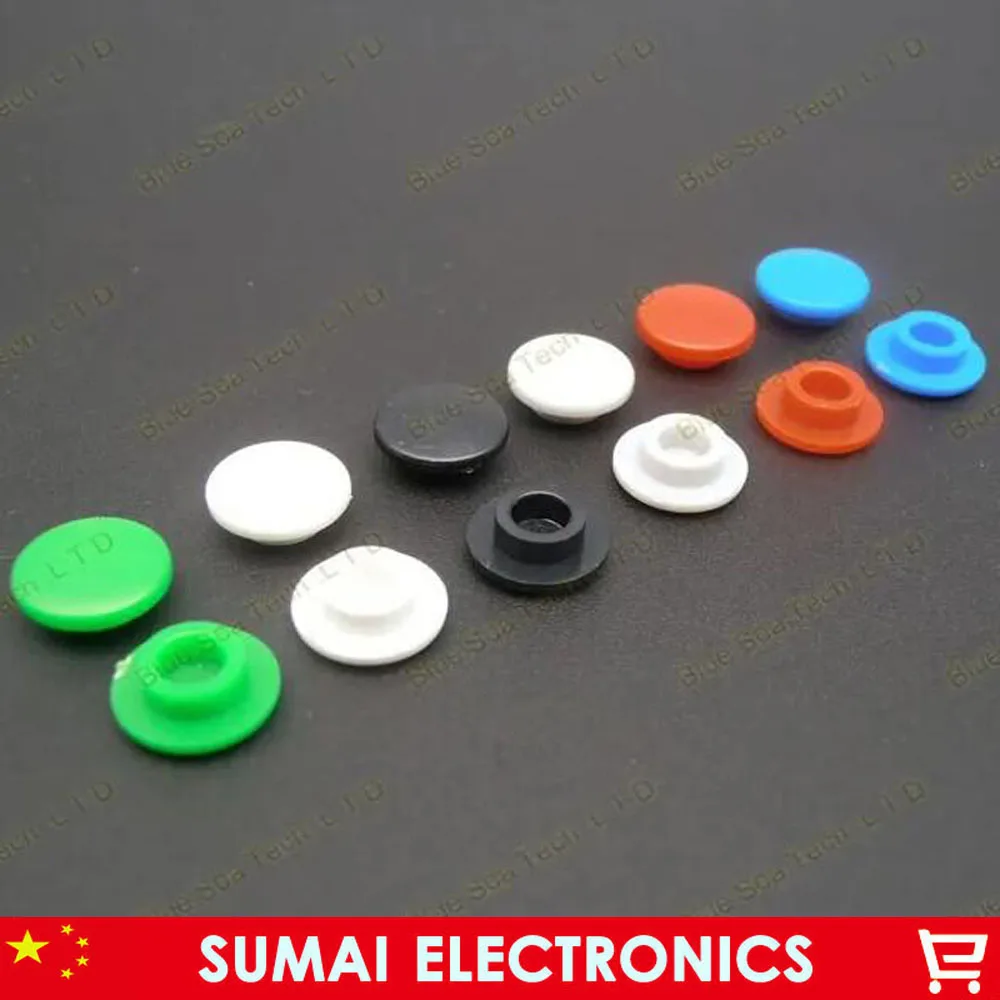 1000 Pieces/Pack Tactile Push Button Switch Cap,3.2mm Micro switch button Cap,Momentary Tact Cap fit 6*6*9.5mm switch