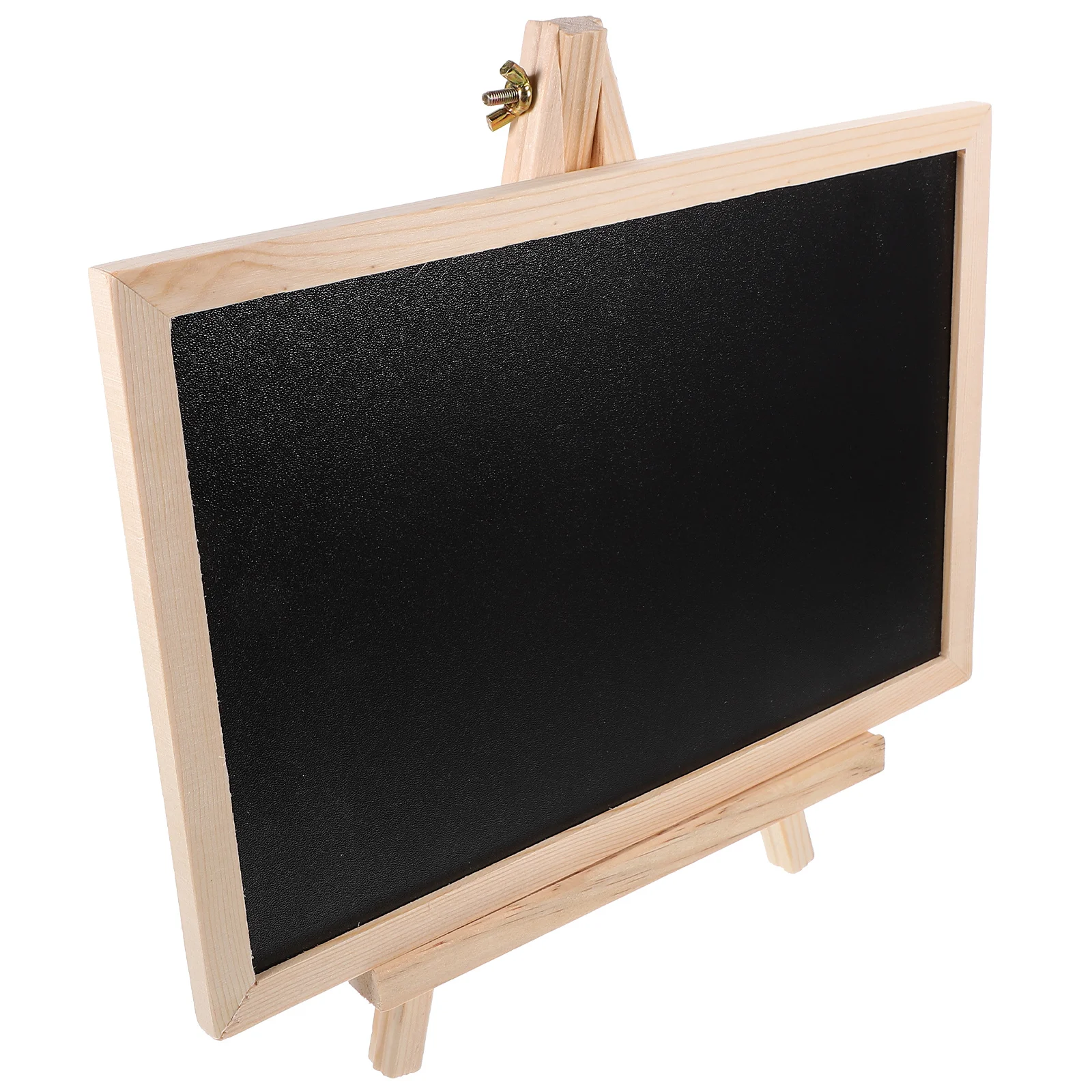 Standing Chalkboard Sign Wooden Desktop Message Board For Home Bar Decor Countertop Memo Display Tabletop Chalkboard Wood