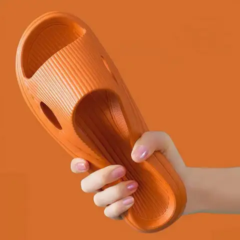 여름 남여 슬리퍼 여성 솔리드 컬러 Eva 실내 목욕 두꺼운 플랫폼 남성 안티 슬립 소프트 홈 플립 플롭 컴포트 비치 샌들