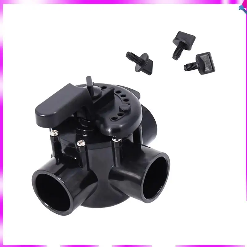 N96R 3Way Diverter Valve With 1-1/2In ID&2In OD PVC Pipe Diverter Valve For Ground Pool,Tub&Spa System Replacepart For 263037