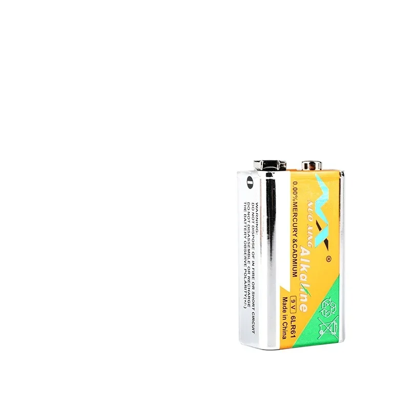 1.5V AA Disposable Alkaline Battery 6LR61 for Multi Meter Microphone Wireless Microphone Block Battery