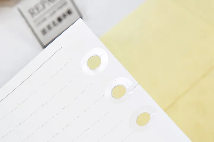 3  Packs Repair Loose Leaf Paper Mending Holes Sticker