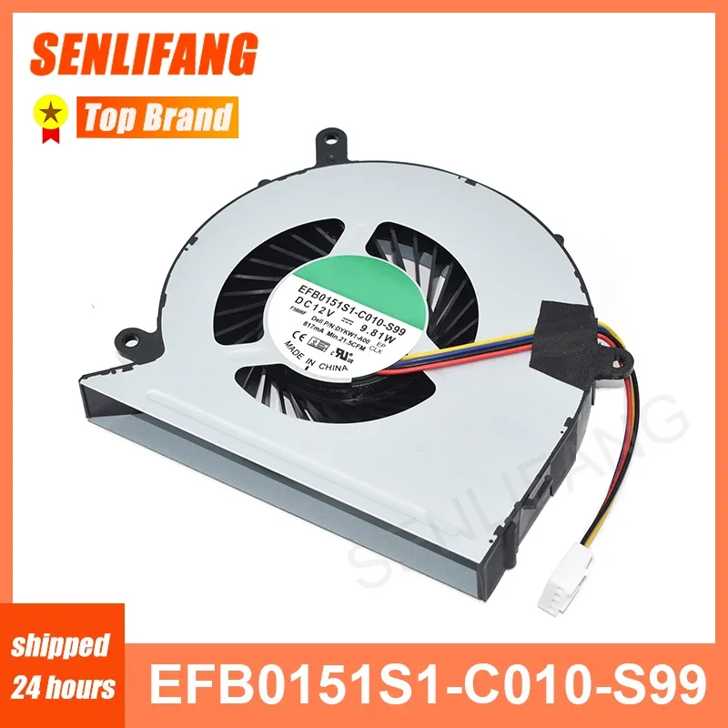 

New FOR EFB0151S1-C010-S99 DC 12V 9.81W 4-wire Server Laptop Cooling Fan