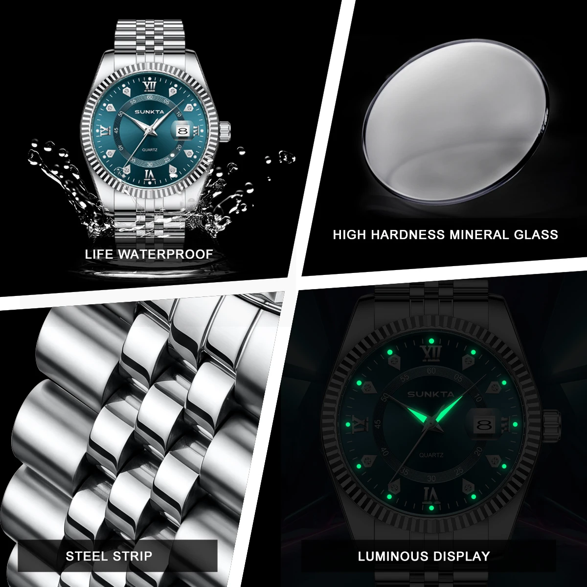 SUNKTA – оригинальные мужские  – обзор и цена Smartwatch Military Watches For Men