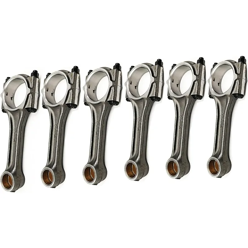 

6X Connecting Rod 332A19-00011 32A1900011 32A19-00012 for Mitsubishi S4S S6S FD20 FD25 FD30 FD35 Engine