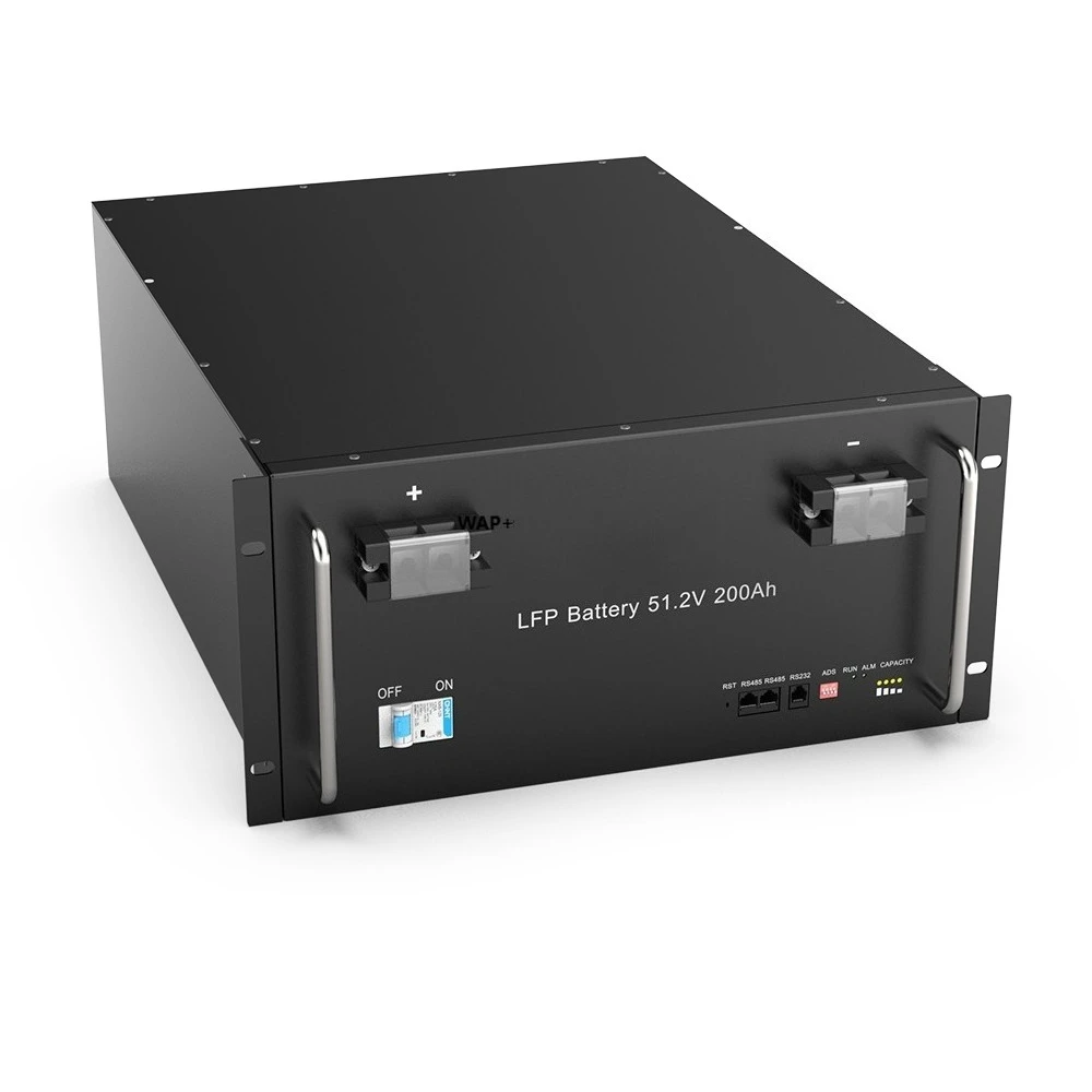 51.2v 200ah 10kwh Lifepo4 Battery Lithium Solar Battery Home Energy Storage Rack Mount Battery for Solar System