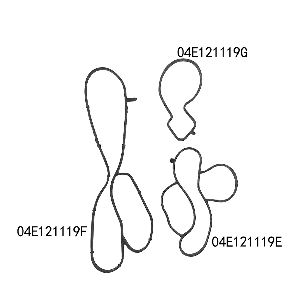 04E121119F 04E121119G 04E121119E 3Pcs anel de vedação da bomba Água Para Skoda Octavia Rapid Spaceback Fabia Kodiaq Yeti VW Tiguan Touran