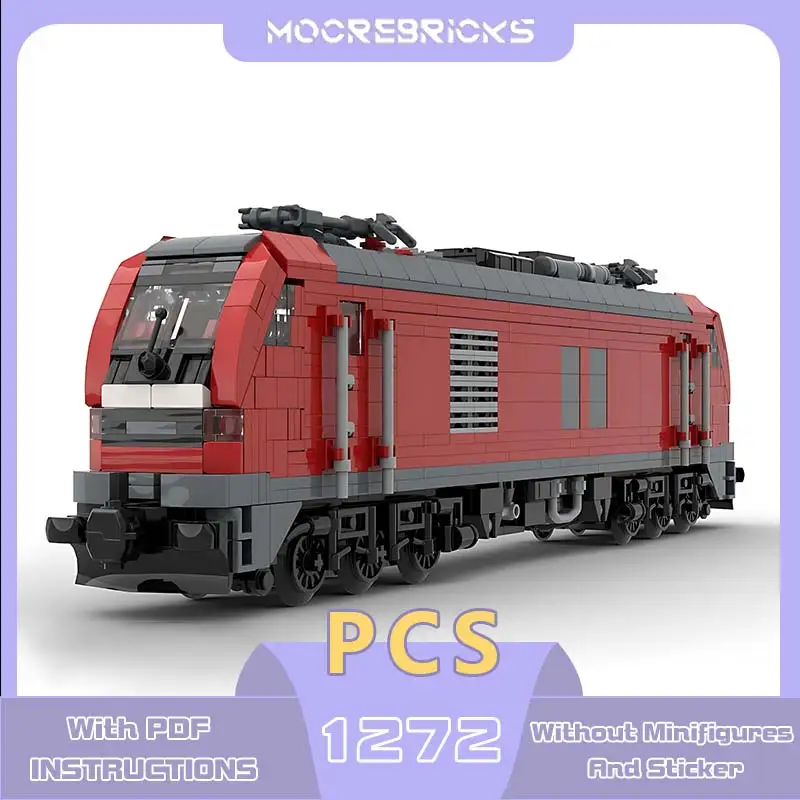 City Electric Locomotive Model Building Blocks para Crianças, Bricks Toy, Small Particle, Transportation Series, Birthday Gift, BR 159