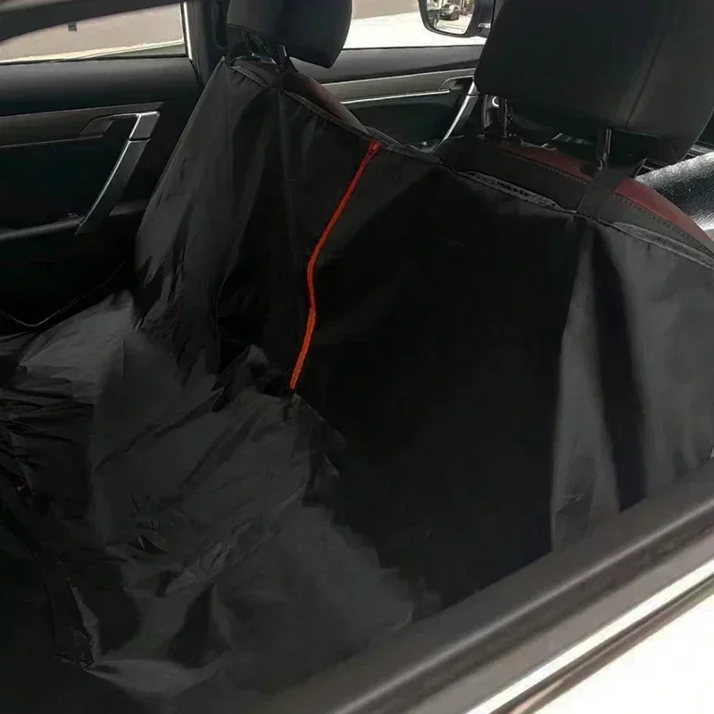 Dog Car Seat Cover for Back Seat,Oxford Cloth Durable Scratchproof Dog Hammock,Pet Seat Cover Protector for Cars,Trucks and SUVs image 5