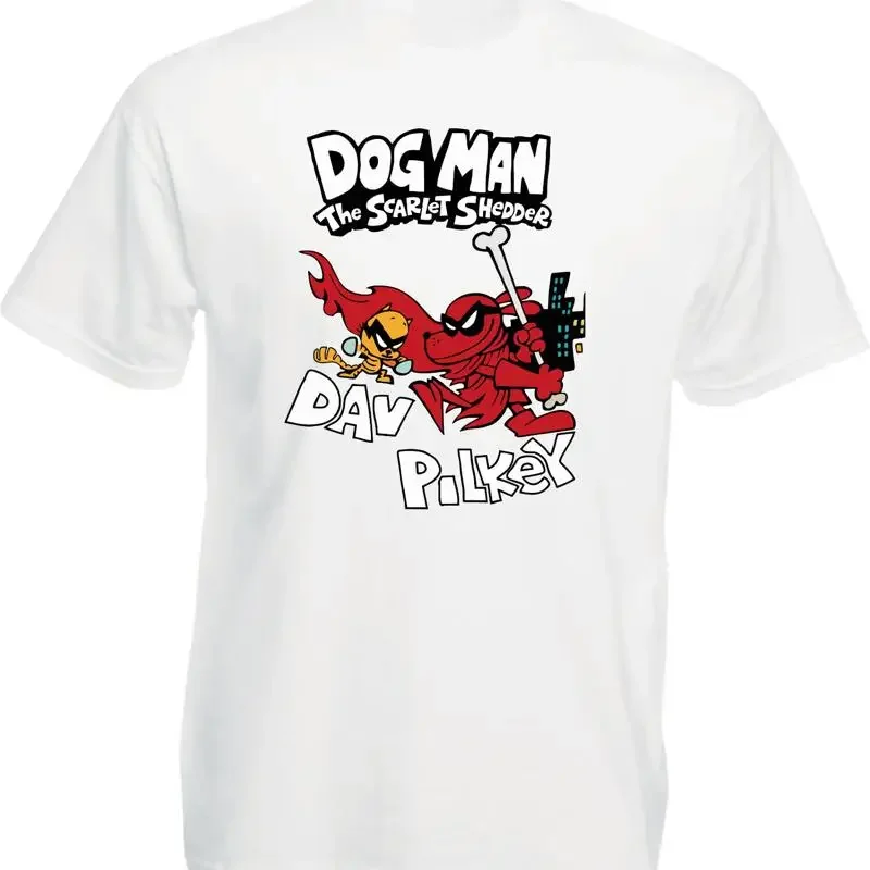 Dog Man Cartoon TShirt, World Book Day Shirt, Humanoid Animal Dog Tee Top