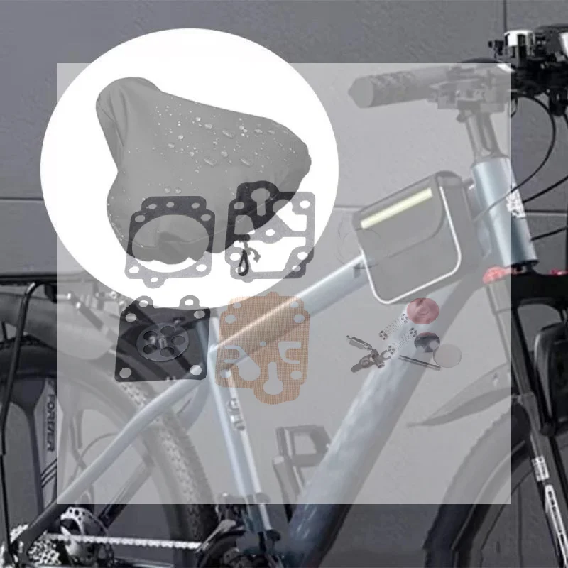 Outdoor Youth Adventure - Funda impermeable para sillín de bicicleta,