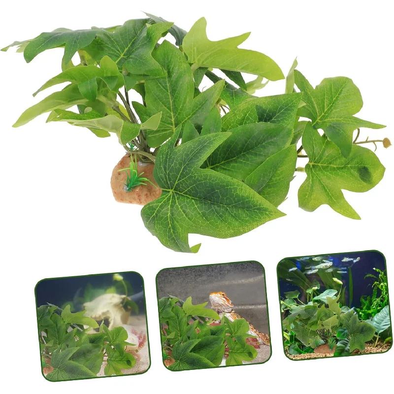 

Имитация зеленых растений, имитация змеиной ящерицы, проживания для украшения растений, реалистичные грозы для разведения рептилий для растений