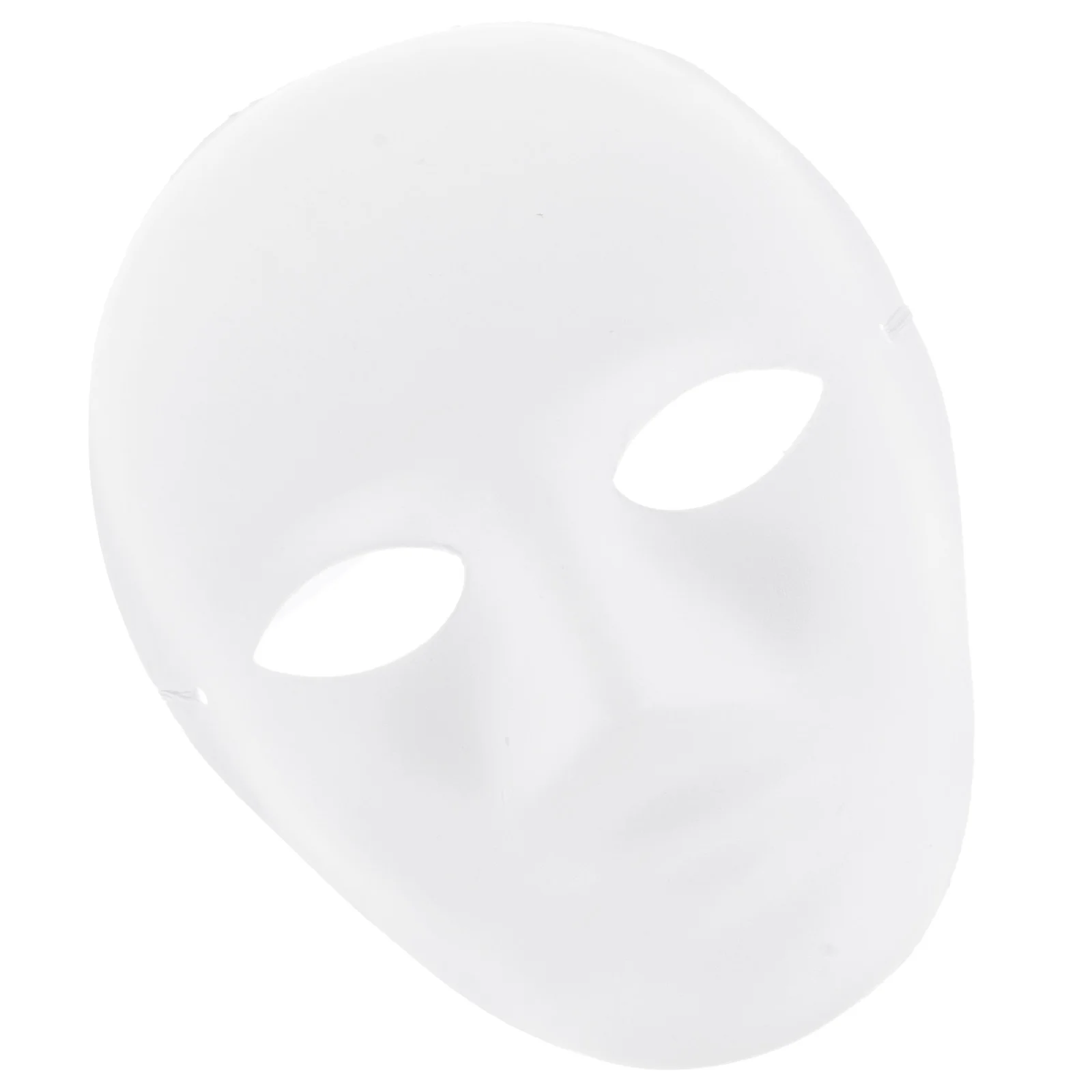 

6 Pcs Painted Blank DIY Male Face Mask Child Halloween Pulp Opera Full Masks Masquerade Bulk Paintable