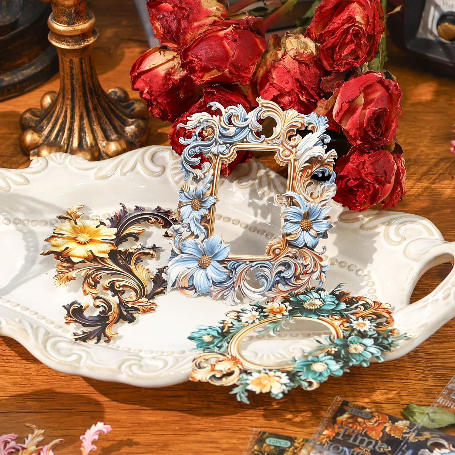 Impressof Ioni Series Retro Paper, Memo Sub, Message Paper, Uno Voltage, 8Packs