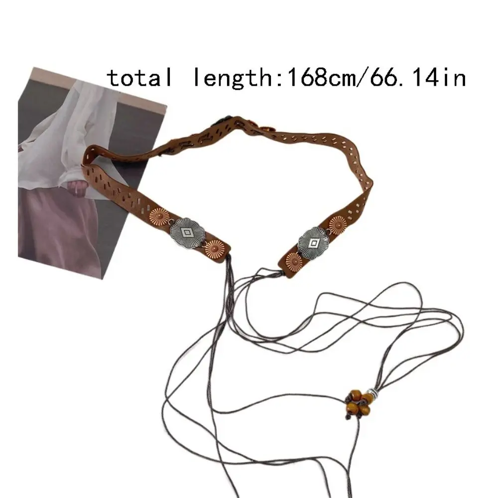 الموضة الرجعية العرقية نمط حزام زهرة زنار البوهيمي نمط الخصر سلسلة الشمع خط الجينز ديكور المرأة حزام منسوج تنوعا