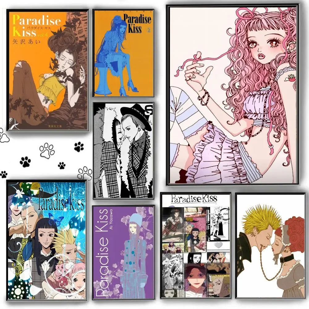 Anime P-Paradise Kiss Poster HD Anime Hot Theme Singer/OST/Movie-Waterproof Self-Stick Home Decor