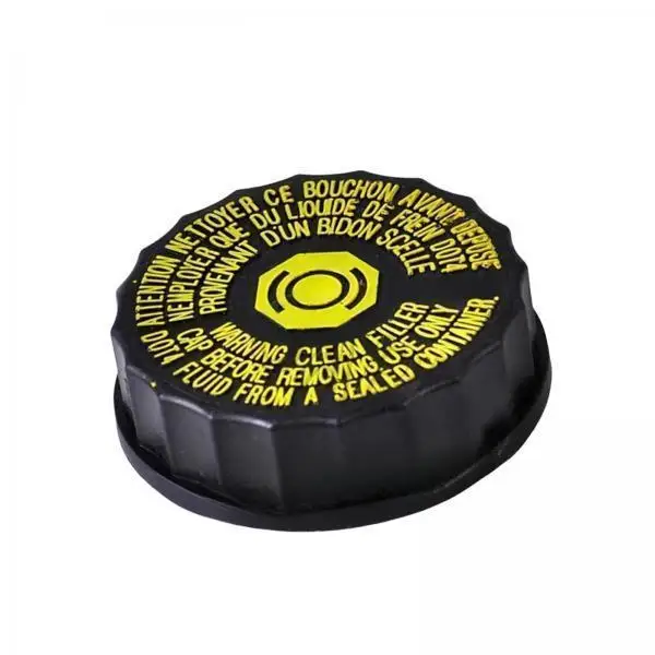 PP Brake Fluid Reservoir Cap Premium Master Cylinder Cover Easy Installation Automotive Spare Parts