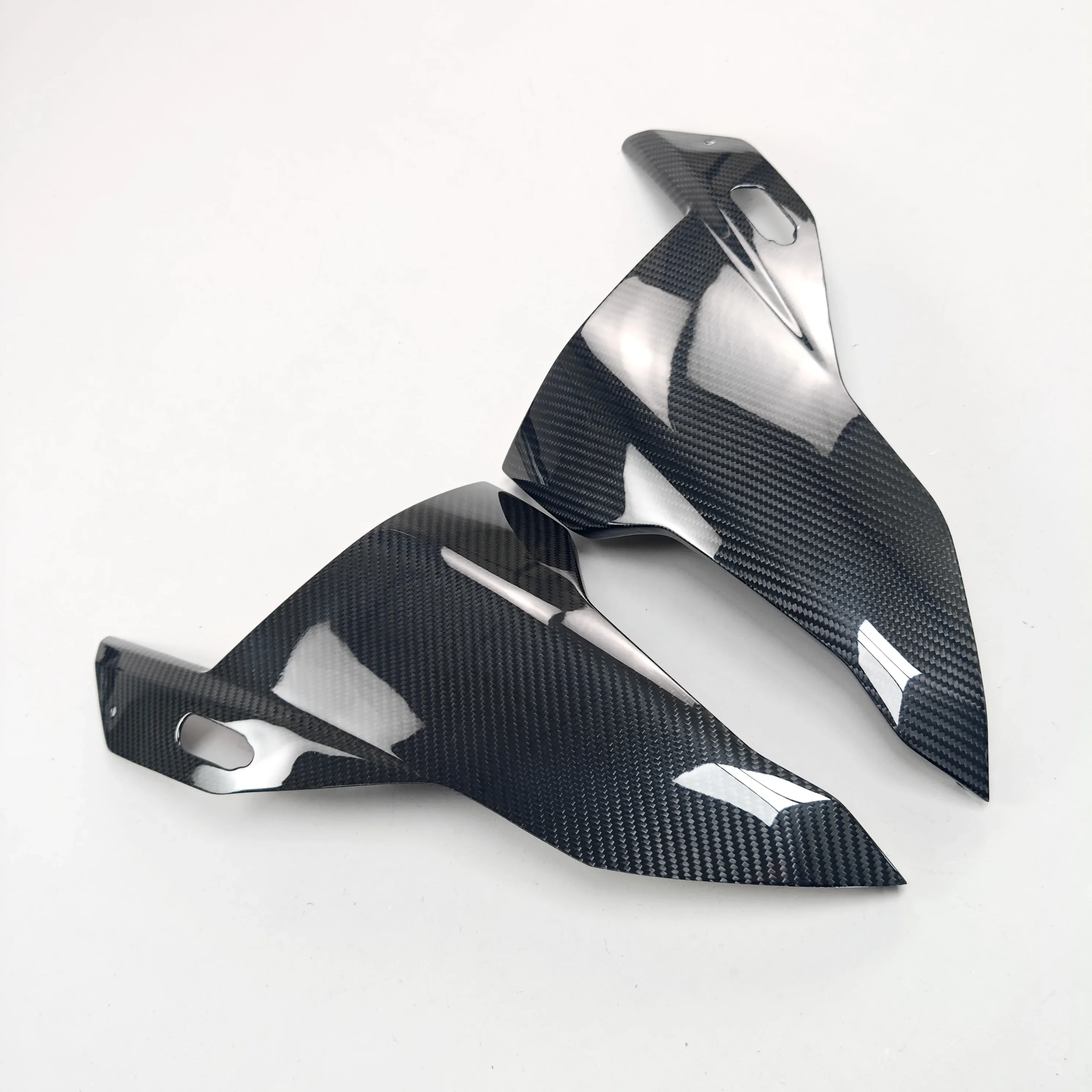 100% 3K Real Carbon Fiber Motorcycle Parts CARBON FIBER AIRINTAKE FRONT NOSE Fairing Cover For S1000RR 2020 2021 2022 2019