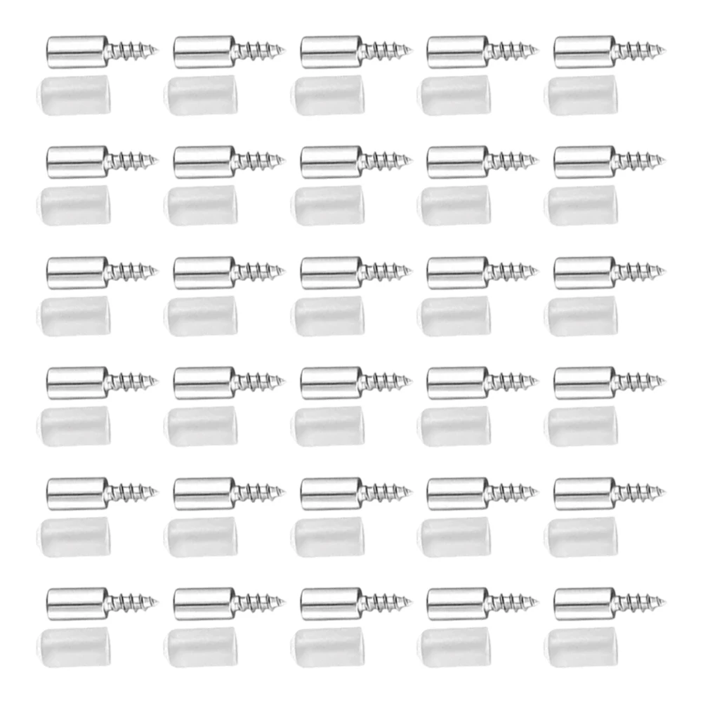 25.5x7.5mm Bracket Screws Non-slip Shelf Support Pins Support Heavy Duty Supports Versatile Furniture Applications