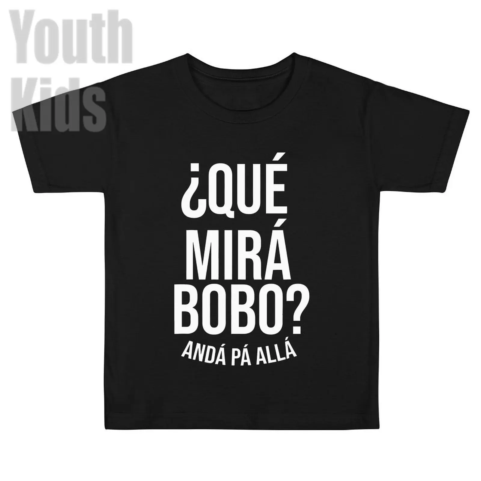 Youth Boy/Girl Argentina World Champions Que Mira Bobo T-shirt Kids Tshirt Tee 100% Cotton T Shirt O-neck Short Sleeve Children