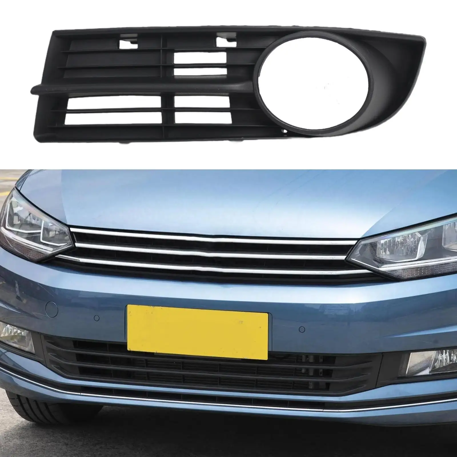 

Fog Light Cover 1T0853665A Protection Cover Strips Left Exterior Decoration for Volkswagen Caddy Life Accessory Spare Parts