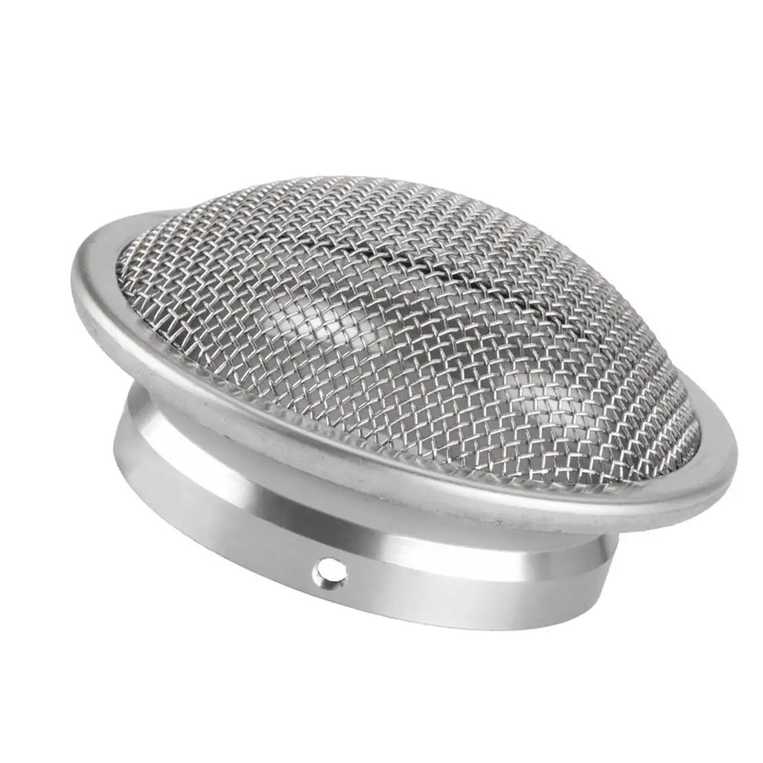 50mm ID Silver Motorcycle Carburetor Velocity Stack Air Filter Cup With Mesh Screen