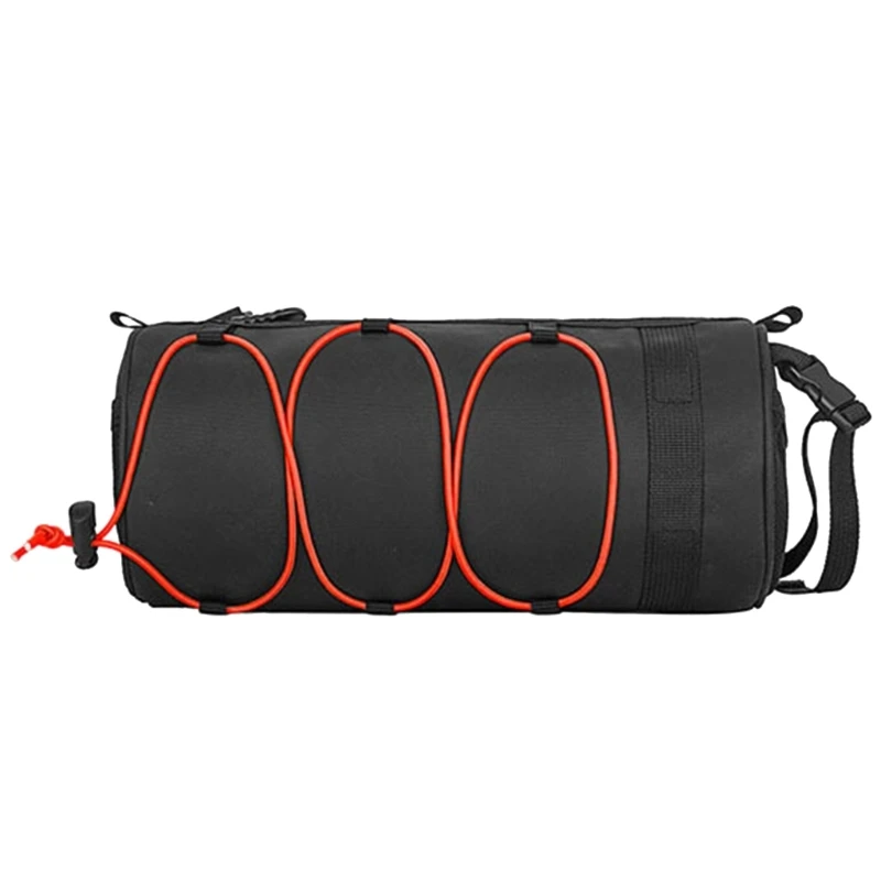 Portable Bike Bag Handlebar Pannier Bike Storage Frame Bag Multi Functional Handlebar Bags for Bike Enthusiasts