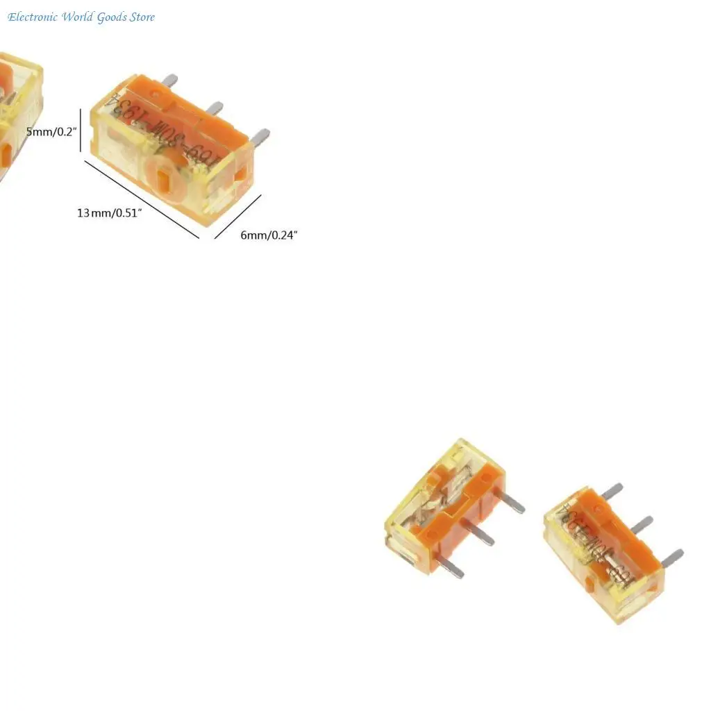 A3PD TTC Dustproof Mouse Mini Switch for TTC Micro Shaft Gold Contact 30M Clicks